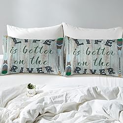 Castle Fairy Lake Life Duvet Cover Set Full