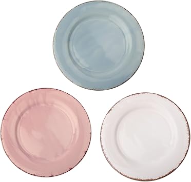 Gina Da Dessertteller Tosca O 22 Cm Keramik Teller Servierteller Fruhstucksteller Dessertteller Flacher Speiseteller Geschirr Landhaus Shabby Bunt 3er Set Amazon De Kuche Haushalt