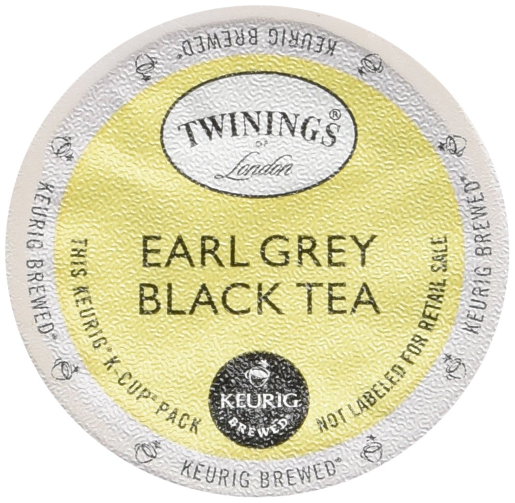 Twinings Earl Grey Tea Keurig KCups, 48 Count, Black Tea, New, Free