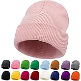ZOORON Kids Beanie Boys Girls Beanies Children Winter Hats Children Knit Warm Caps Kids Soft Beanie Cap