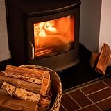 Homefire Kiln Dried Hardwood Logs 4 Pack Ready to Burn Wood Burner Stove Fire view 5