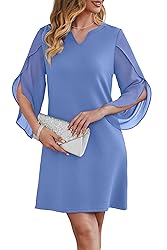 RUMIA Dresses for Women 2025 Elegant Classy V Neck