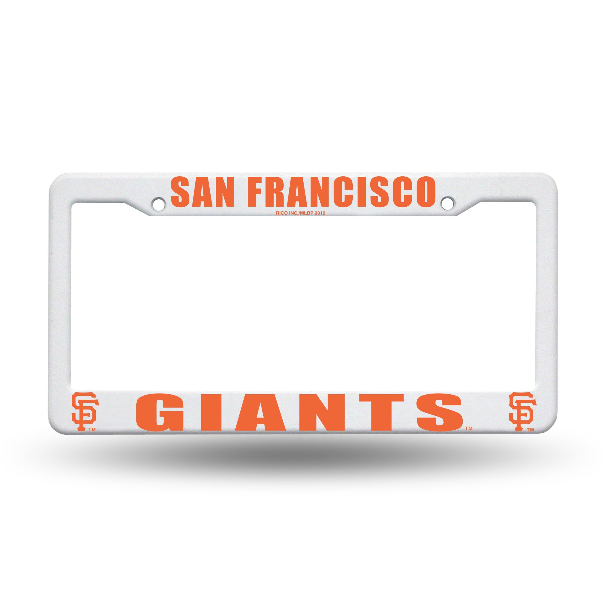 San Francisco Giants Black Metal License Plate Frame Beauty