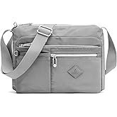 ETidy Medium Crossbody Bag For Women Waterproof Lightweight Casual Shoulder Handbag Purse