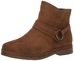 Bella Vita Women's Izzy Boots, Cognac Suede, 12 Wide