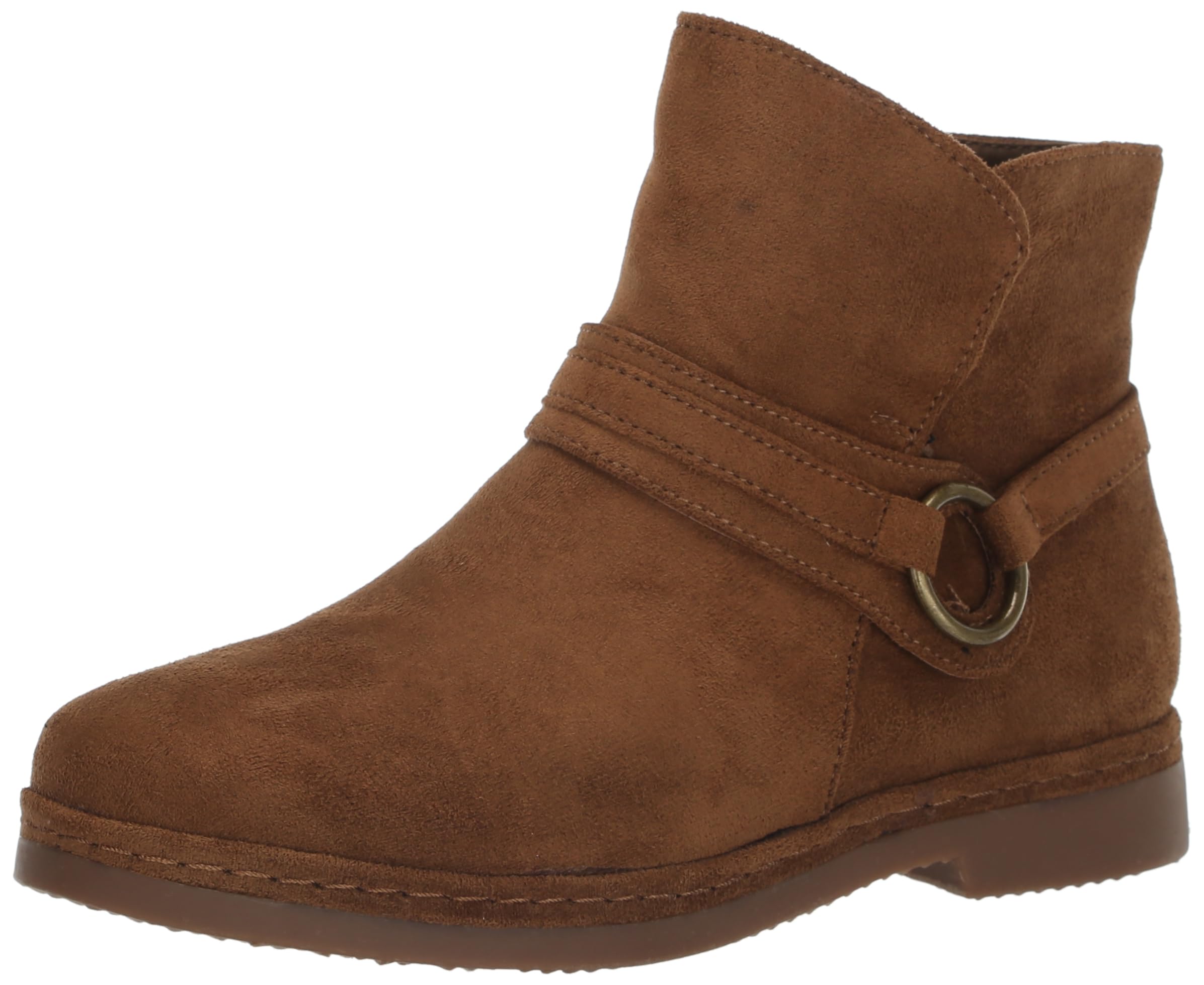 Bella Vita Women's Izzy Boots, Cognac Suede, 12 Wide
