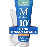 10% Nano Hydroxyapatite Toothpaste (Unflavored) Fluoride Free, Whitening*, Rod Shaped nHa, Xylitol Toothpaste for Adults, Enamel Care*, Sensitive Teeth*, SLS Free, 4oz (USA Made) Package May Vary
