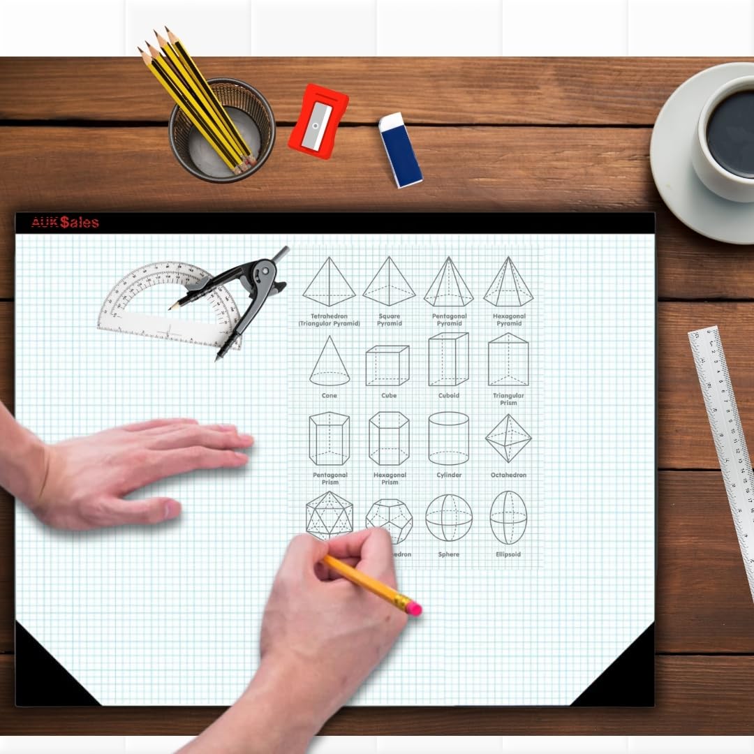 Mua Graph Paper Pad 22"x17", 50 Sheets, 1/4 Inch Grid, 80 GSM ...