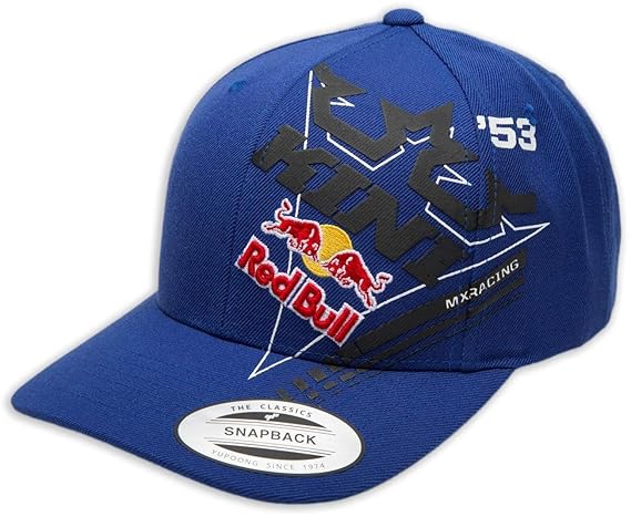 Kini Red Bull Ribbon Kappe Blau