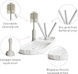Munchkin Travel Drying Rack with Bottle Brush and Extendable Brush view 2
