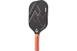 Pickleball Paddles, USAPA Approved, 3k Friction Surface Carbon Fiber Pickle Ball Paddle, Durable &Lightweight Rackets for Adu