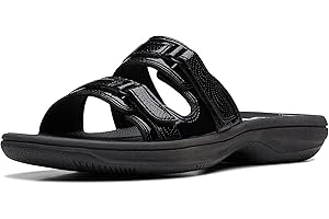 Clarks womens Breeze PiperSlide Sandal