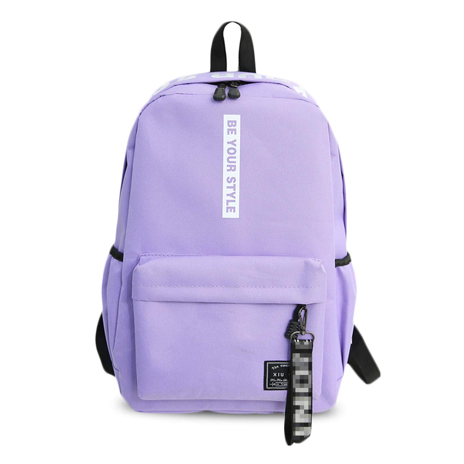 FANDARE Casual Daypacks Boys Girls Backpack Teenager School Bag for Outdoor Travel College University Campus Bookbag Lightweight Rucksack Purple