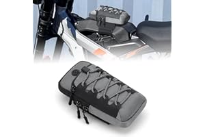 RIDLOG Motorcycle Bag for SurRon Light Bee X/S Electric Dirt Bike Front Frame Bag for Sur Ron Segway X160/X260 Talaria Sting MX3 R/MX4 Waterproof Storage Bag for E Ride Pro ID Phone Earphone (Grey)
