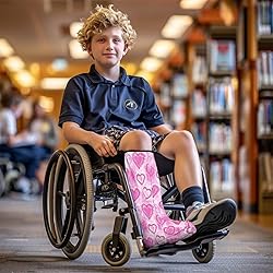 LedBack Valentines Day Leg Cast Cover Reusable Foot