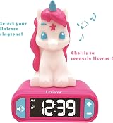 LEXIBOOK Unicorn Nightlight Alarm Clock Pink RL800UNI view 4