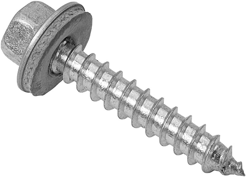 500 x Fassadenbauschrauben Edelstahl 6,5 x 38 mm - Fassadenschrauben mit Spitze - Werkstoff A2 ...