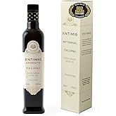 Entimio Ardente Organic Italian Extra Virgin Olive Oil from Italy, 600+ mg/kg High in Polyphenols, 2025 Gold Winner, Sicily Early Harvest evoo, Cold Extracted, Lab Tested - 16.9 fl oz