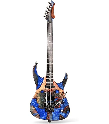 Amazon.com: Leo Jaymz Electric Guitar Hurricane Deluxe Series