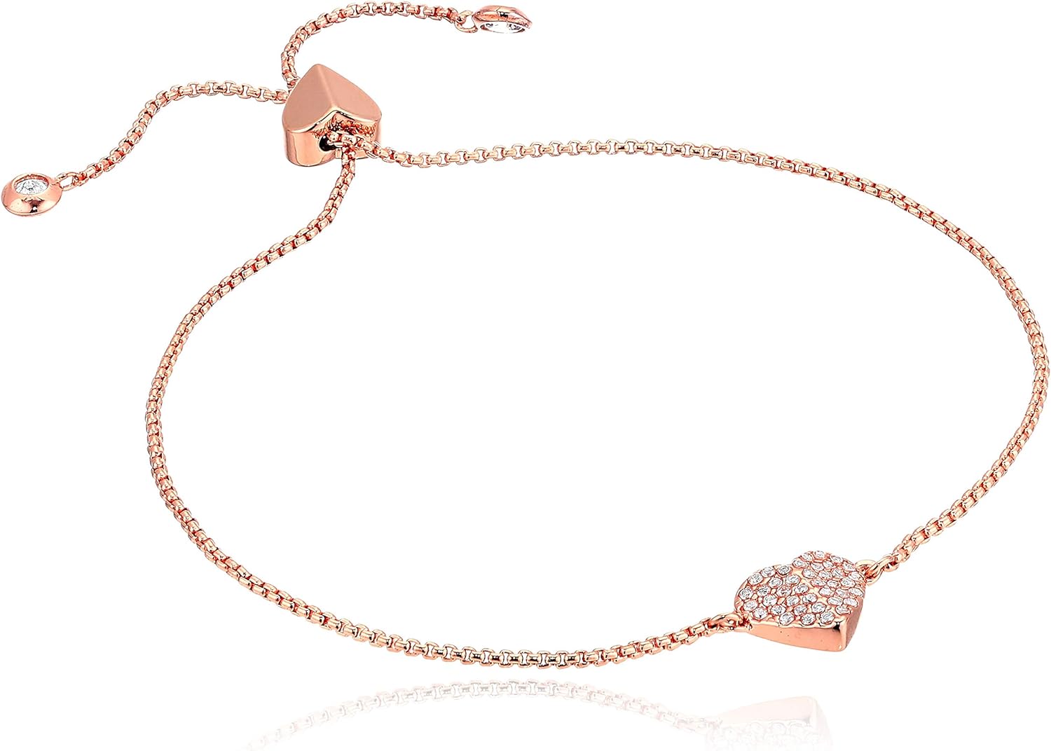 Kate Spade New York Heart to Heart Pave Slider Bracelet