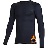 Willit Youth Boys' Compression Thermal Shirts Fleece Baselayer Long Sleeve Girls' Kids Football Soccer Undershirts