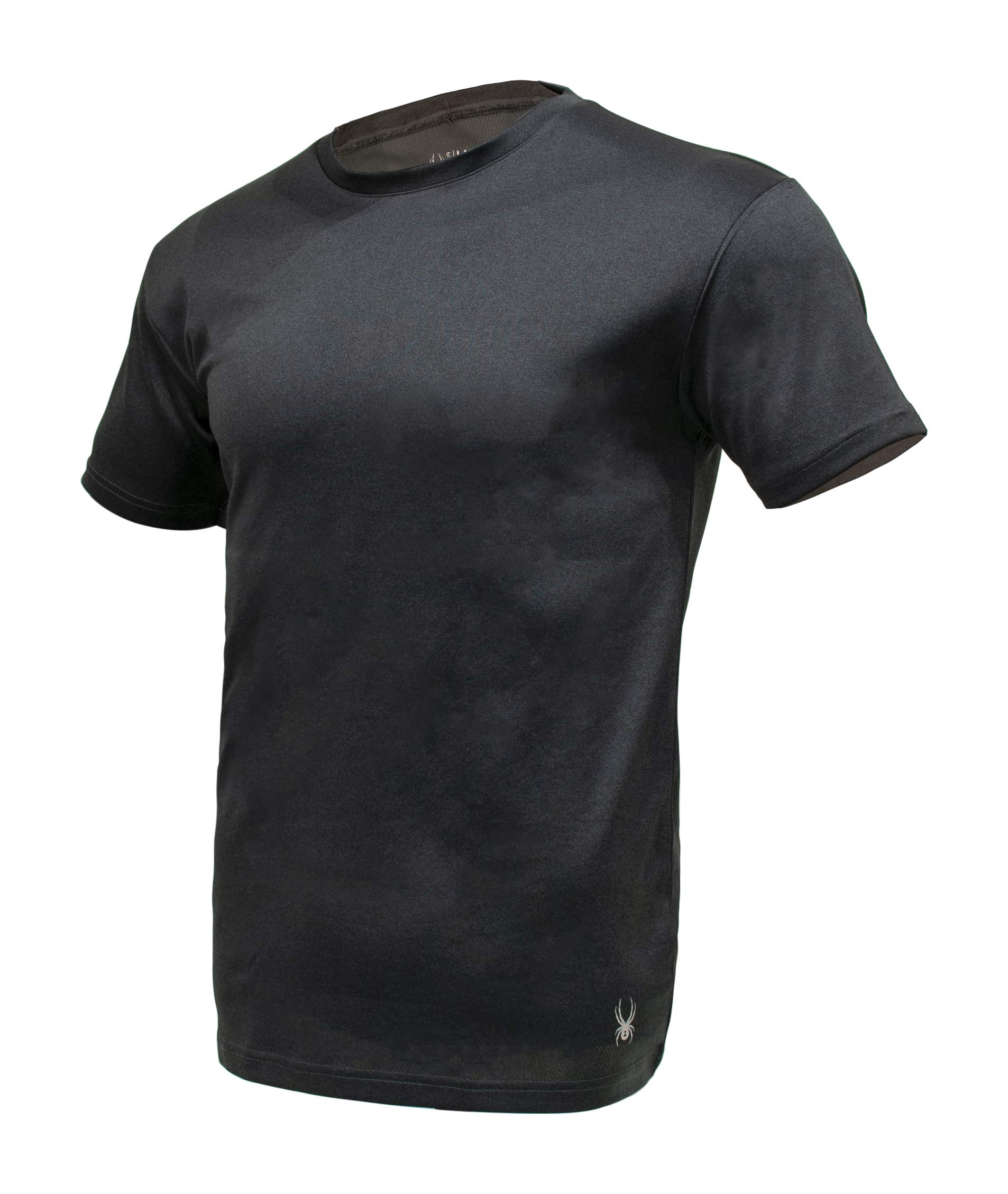 Spyder Mens Performance Crew Neck T Shirt Pro Fiber Ultra