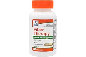 Quality Choice Daily Fiber Capsules for Regularity, 160 Count