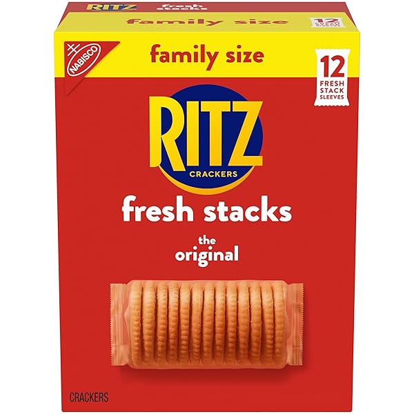 RITZ FRESH STACKS ORIGINAL CRACKERS, FAMILY SIZE, 17.8 OZ