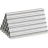 meite T-50 Stainless Steel Staples Marine, 3/8 Inch Heavy Duty Staples for Staple Gun - 1512 Counts, 20 Gauge 3/8 Inch Crown 