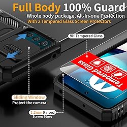 FRLMOOES for Motorola Moto G42 Case with 2 Screen