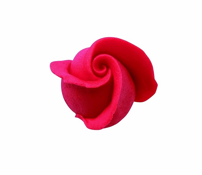 Wilton Premade Royal Icing Candy, Red Roses, Small