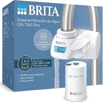 ON TAP Pro sistema filtro agua grifo de cocina, 1x filtro V-MF (600L)