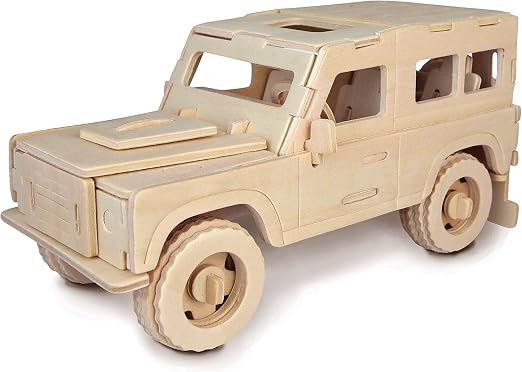 AFFE Quay Holzkonstruktions-Bausatz FSC – 17x25x6cm, Modell Zum Zusammenstecken