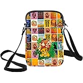 WZMPA Simba Crossbody Bag Timon‌＆Pumbaa Fans Gift Lion Movie Shoulder Bag Lion Merchandise