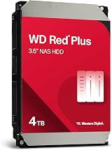 WD Red Plus 4TB NAS 3.5 inch Internal Hard Drive 5400 RPM SATA 6 Gb/s view 3