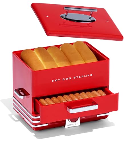 Amazon.com: Starfrit Electric Hot Dog Steamer, 12 Hot Dogs, 800W