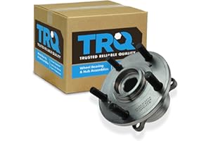 TRQ Front Passenger Side Wheel Bearing & Hub Assembly with ABS Sensor Compatible with 2007-2013 Acura MDX 2010-2013 ZDX 2009-2015 Honda Pilot