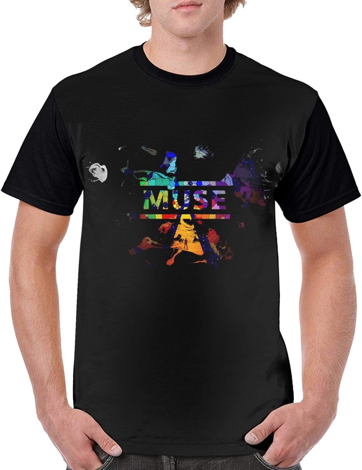 Muse Band T Shirt Men's Short Sleeve Shirt Unique Sports