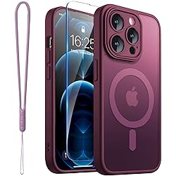 ROYBENS for iPhone 12 Pro-Max Matte Clear Case