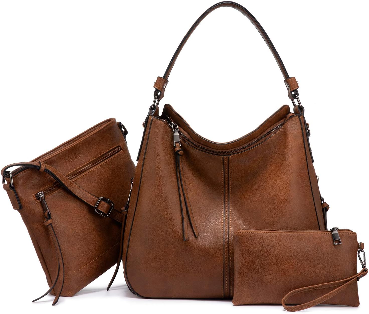 Hobo Bags for Women Faux Leather Purses and Handbags Large Hobo Purse with Tassel