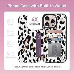 Goodon for iPhone 16 Pro Max Case Wallet - Flip
