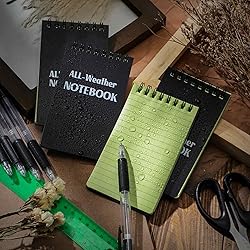 Chinco 20 Pcs All Weather Notepads Bulk 3 x 5