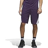 Adidas Mens Basketball Legends 3-Stripes Shorts