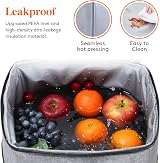 Lifewit 21L 30-Can Soft Cooler Backpack with Hard Liner Grey view 4