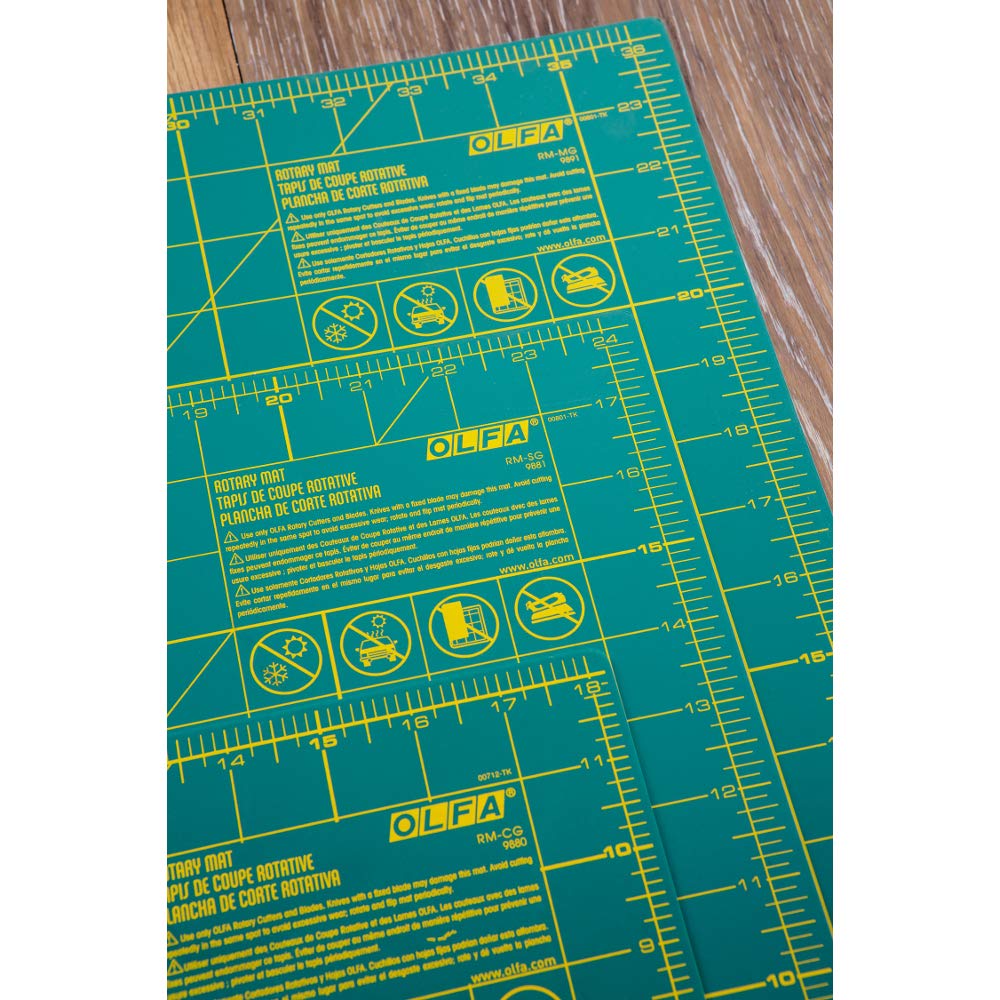 OLFA Gridded Cutting Mat 12