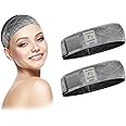 Dreamlover Wig Grip Bands for Keeping Wigs in Place, Wig Grip Headband, Grey, 2 Pieces
