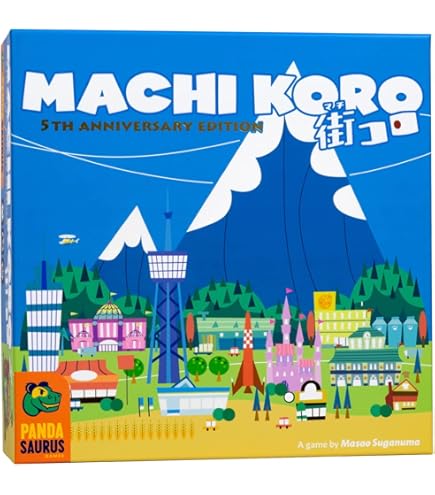 Kosmos Machi Koro Gioco Da Tavolo – Città E Dadi – Multicolore, 683344