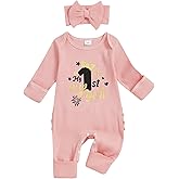 My First New Years Baby Girl Outfit New Year Onesie Long Sleeve Romper Jumpsuit Newborn Girl Outfits Clothes