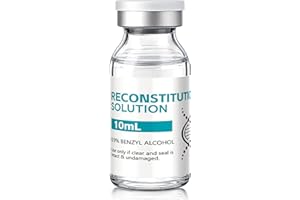 Mixrug,1 Pack of 10 ml in Premium Glass Vials with Rubber Stoppers,Made in USA