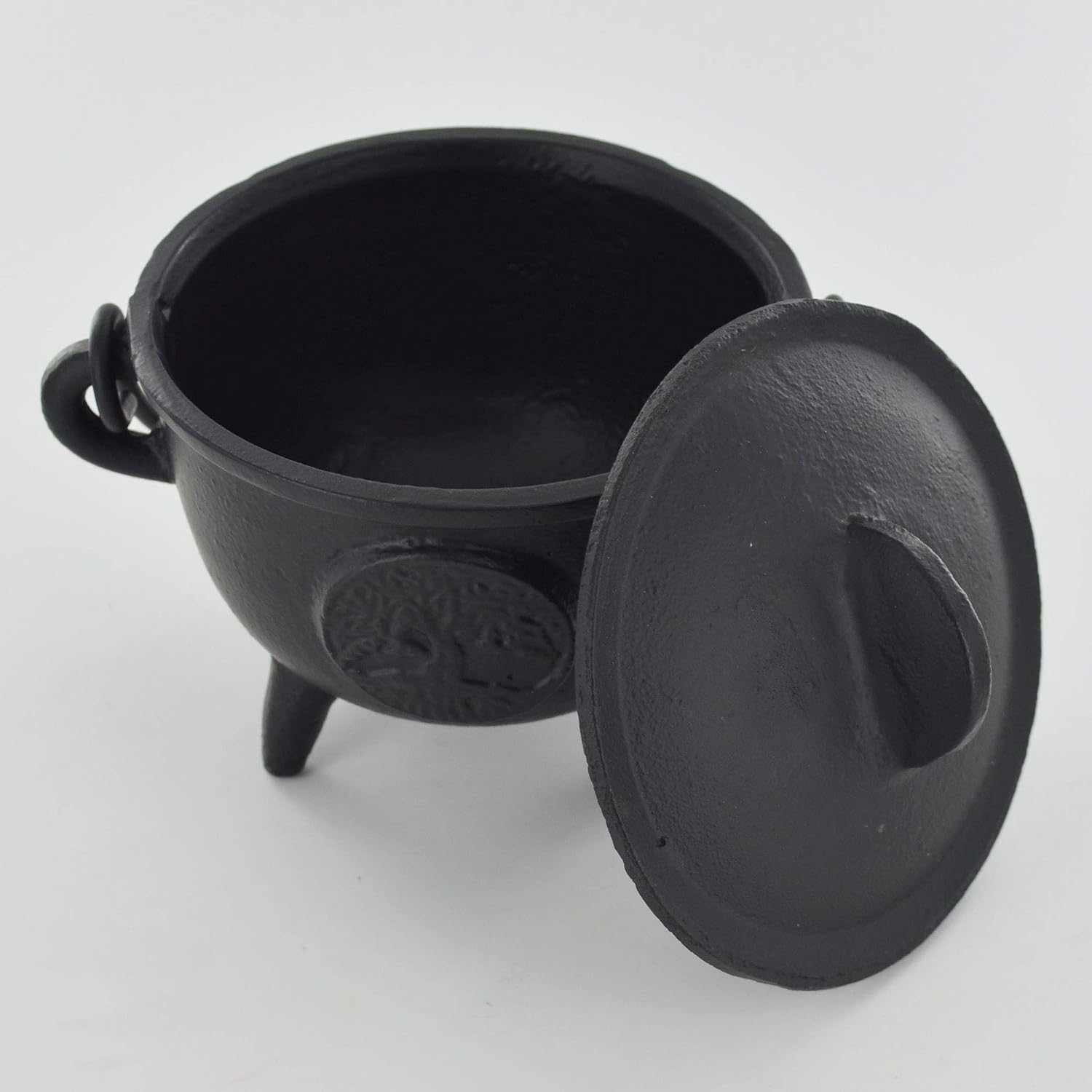 Cast Iron Cauldron Tree of Life Medium Witch & Magic Accessory for Wicca Potions Neopaganism Gift H12.5cm - Image 4